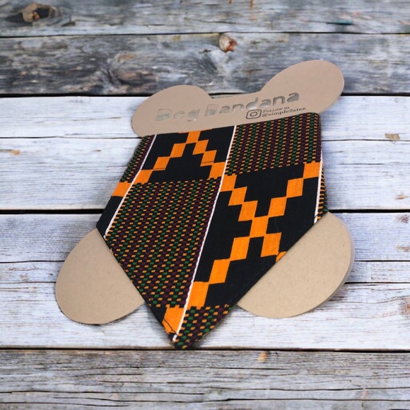 Dog Bandana-Over The Collar Pet Bandana/DOG MOM GIFT/ pet scarf Size S/M - Picture 9 of 16